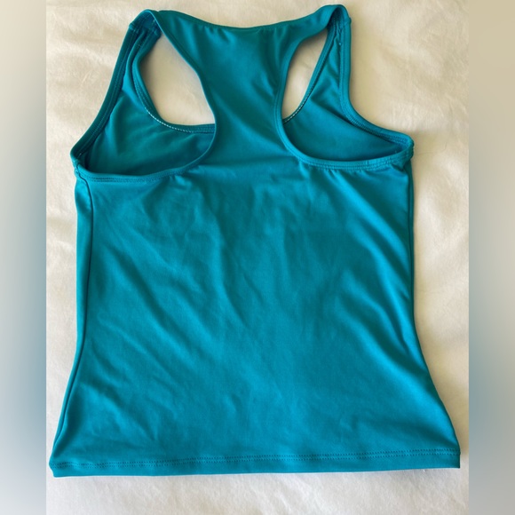 Teal blue Body Wrappers crop top medium - Picture 2 of 6